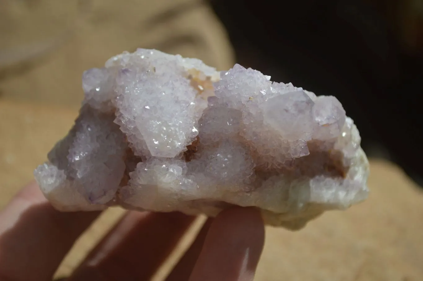 Natural Mixed Spirit Amethyst Quartz Clusters x 6 From Boekenhouthoek, South Africa