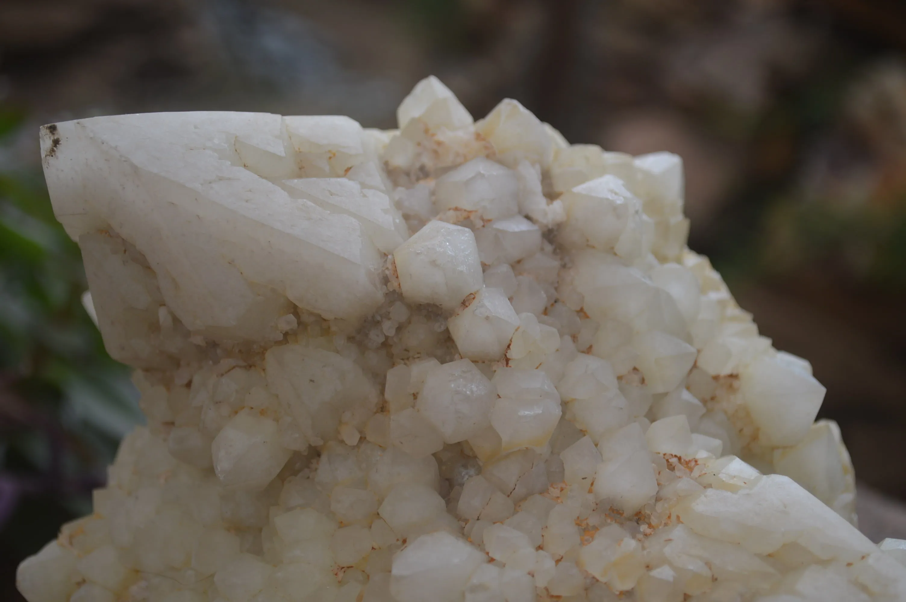 Natural Pineapple Candle Quartz Cluster x 1 From Antsirabe, Madagascar