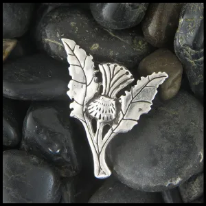 Natural Thistle Brooch