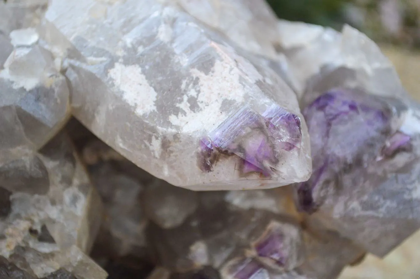 Natural XXL Unusual Brandberg Amethyst Crystal Cluster x 1 From Brandberg, Namibia