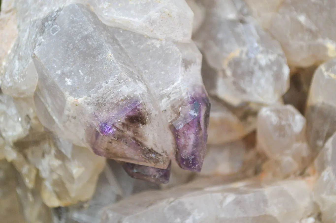 Natural XXL Unusual Brandberg Amethyst Crystal Cluster x 1 From Brandberg, Namibia