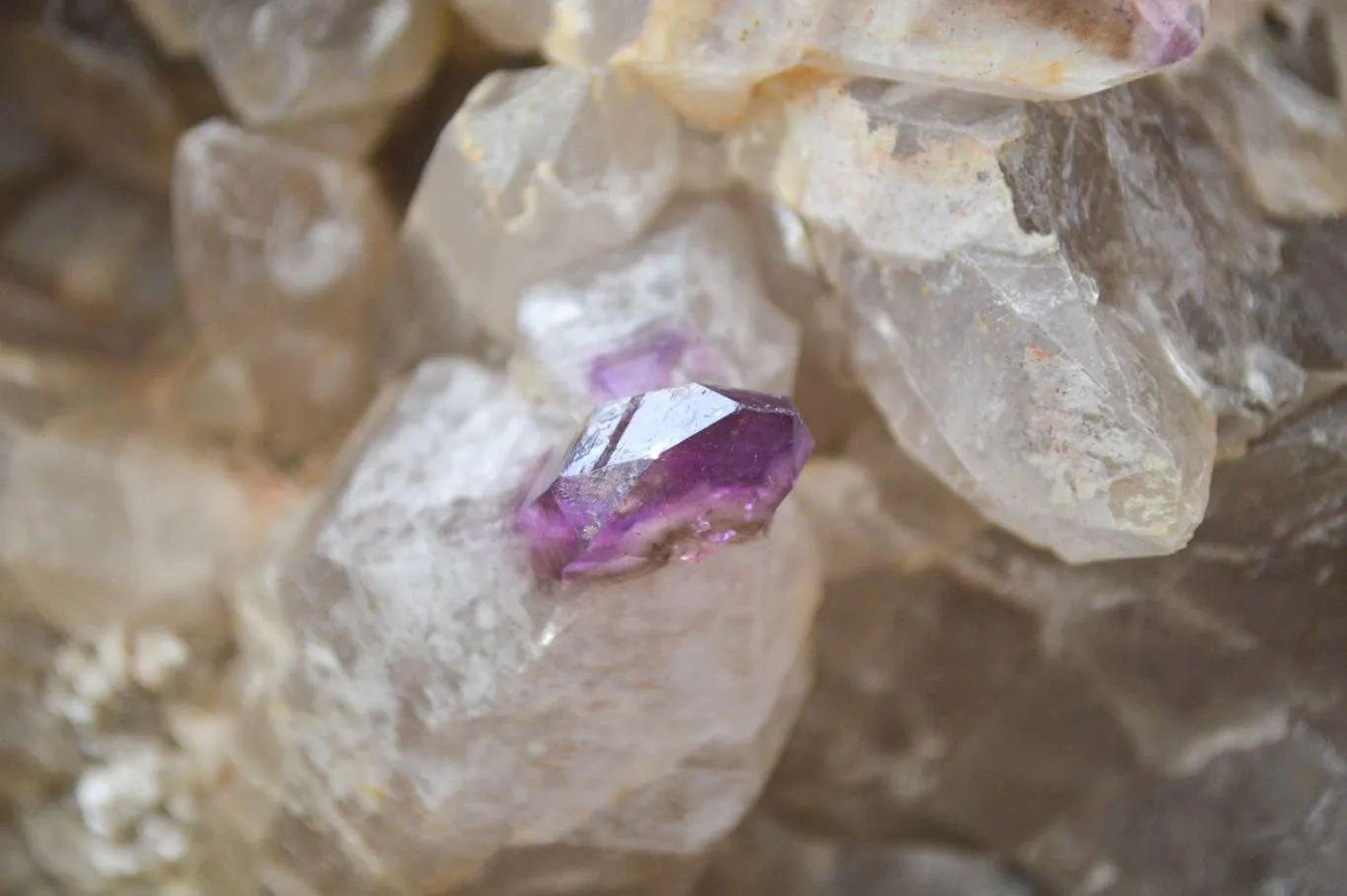 Natural XXL Unusual Brandberg Amethyst Crystal Cluster x 1 From Brandberg, Namibia