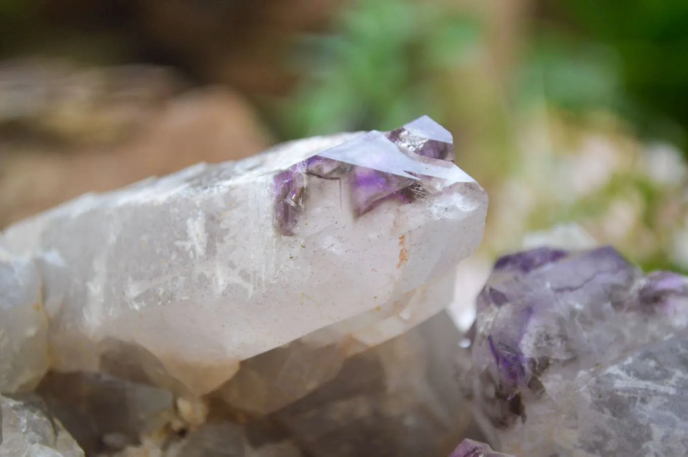 Natural XXL Unusual Brandberg Amethyst Crystal Cluster x 1 From Brandberg, Namibia