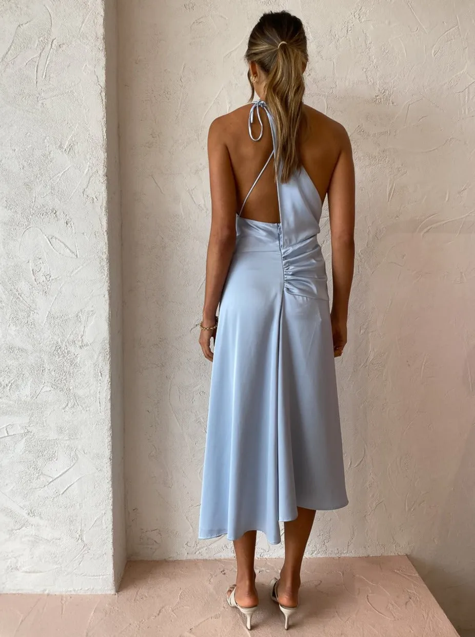 One Fell Swoop Sidney Midi Dress in Carolina Blue