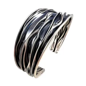 Oxidized Corrugated Cuff