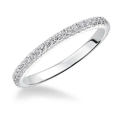 Pave Diamond Eternity Band