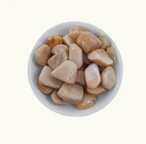 Peach Moonstone Tumbled