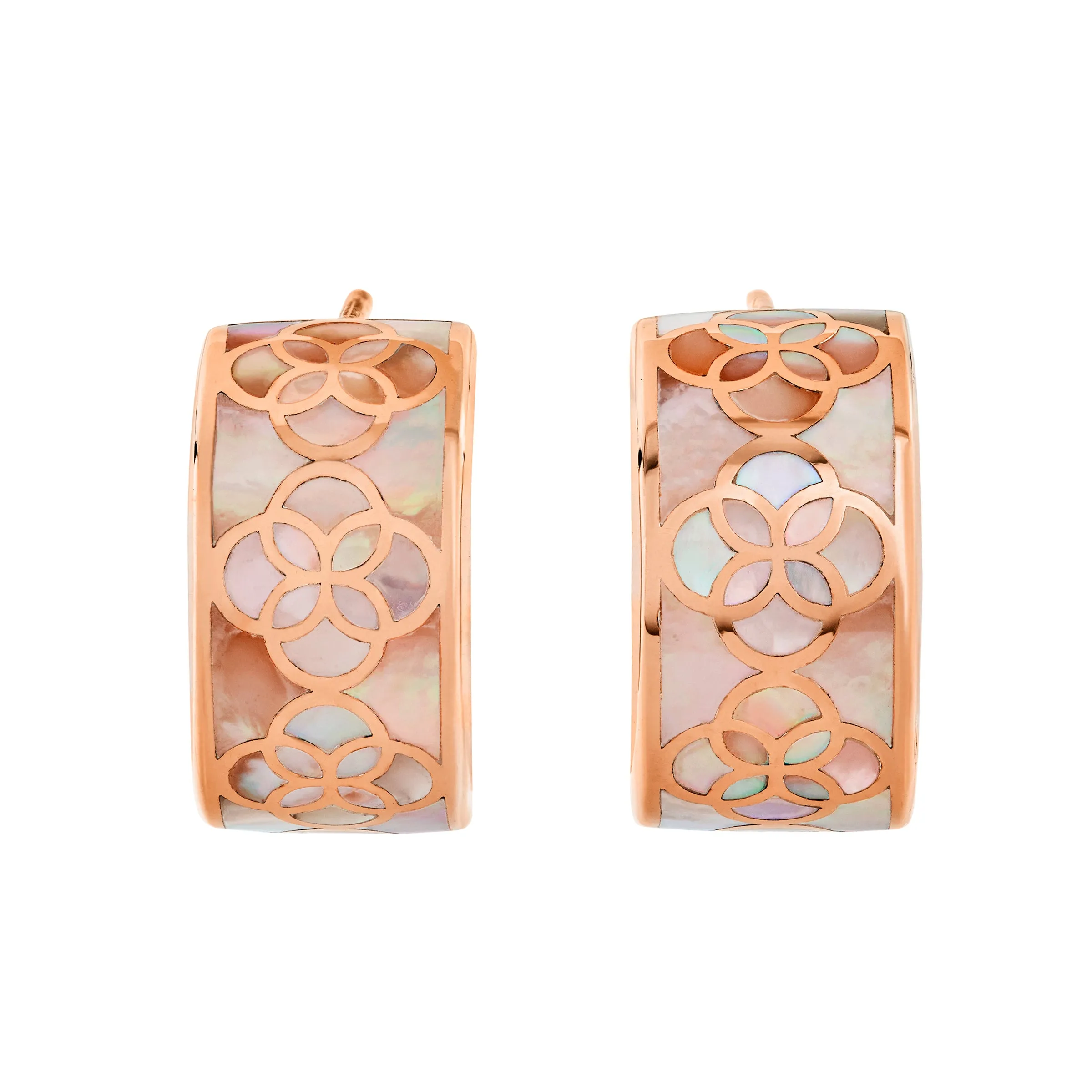 Petal Huggie Sterling Earrings