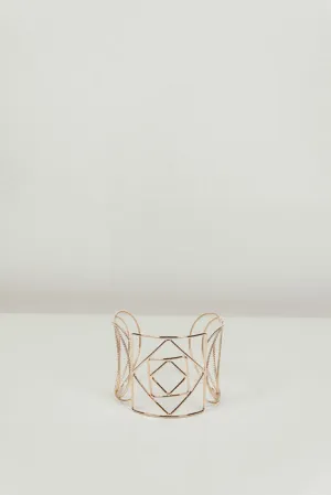 Petite Geometric Cuff Bracelet