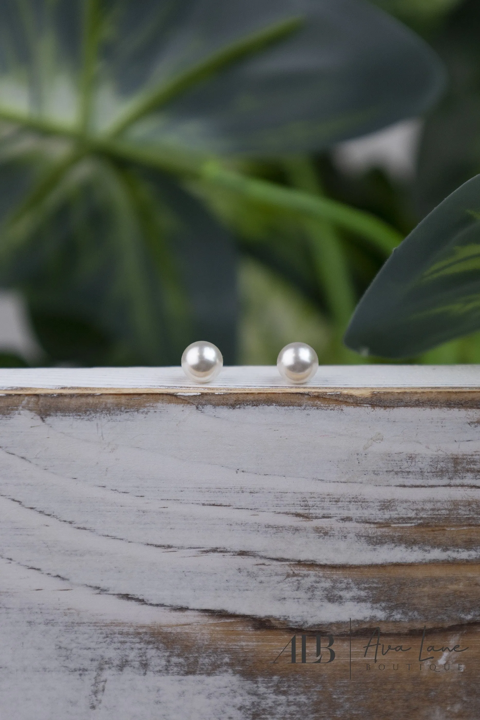 Petite Pearl Stud Earrings