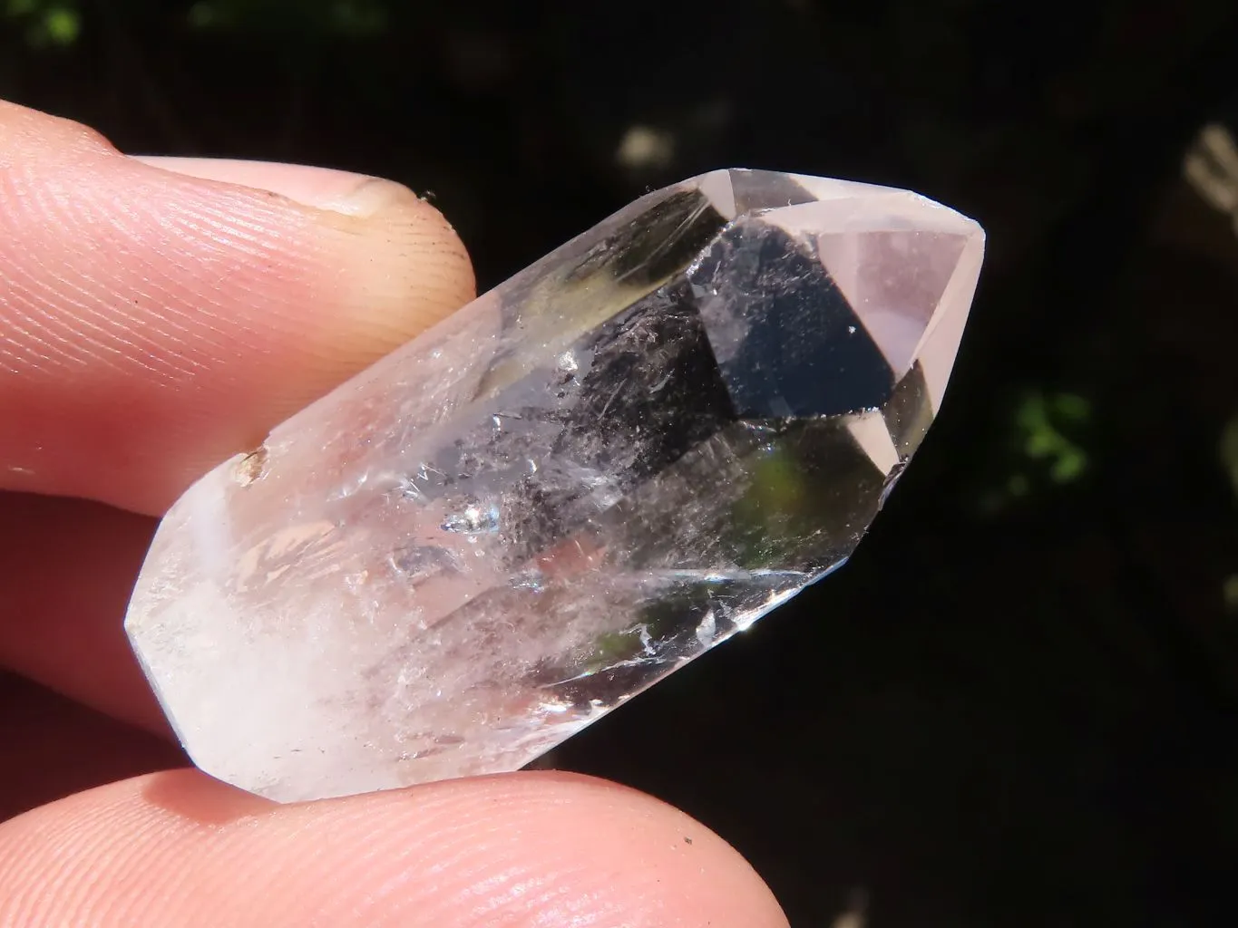 Polished Mini Optic Quartz Crystal Points x 42 From Madagascar