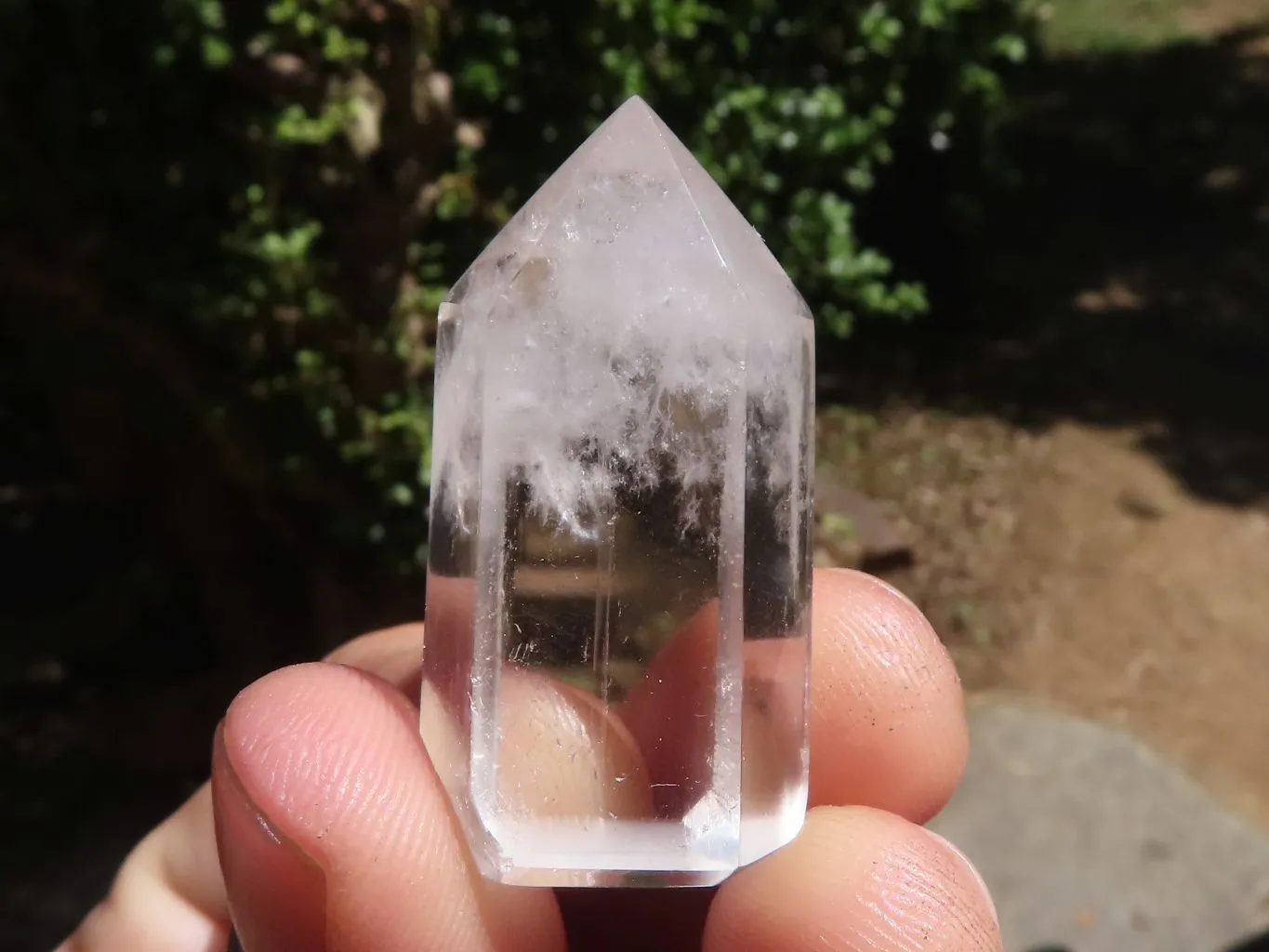 Polished Mini Optic Quartz Crystal Points x 42 From Madagascar