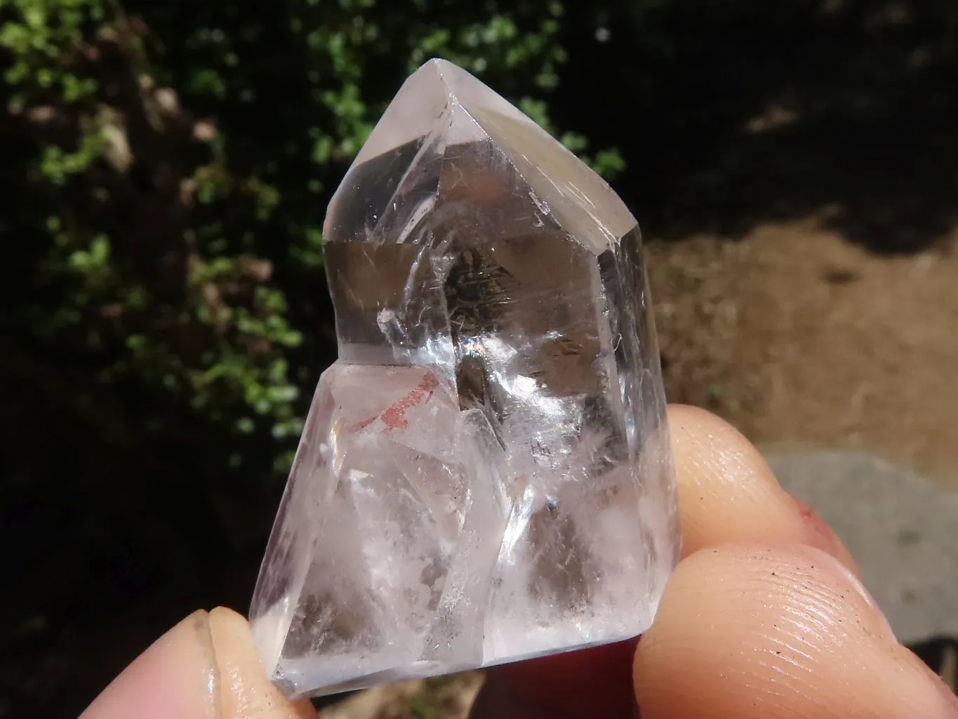 Polished Mini Optic Quartz Crystal Points x 42 From Madagascar