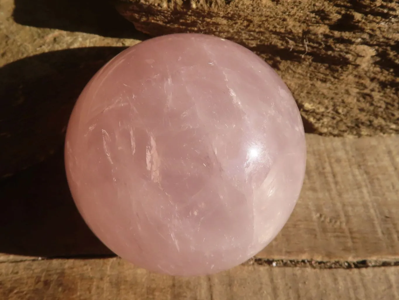 Polished Rare Blue Star Rose Quartz Spheres x 4 From Ambatondrazaka, Madagascar