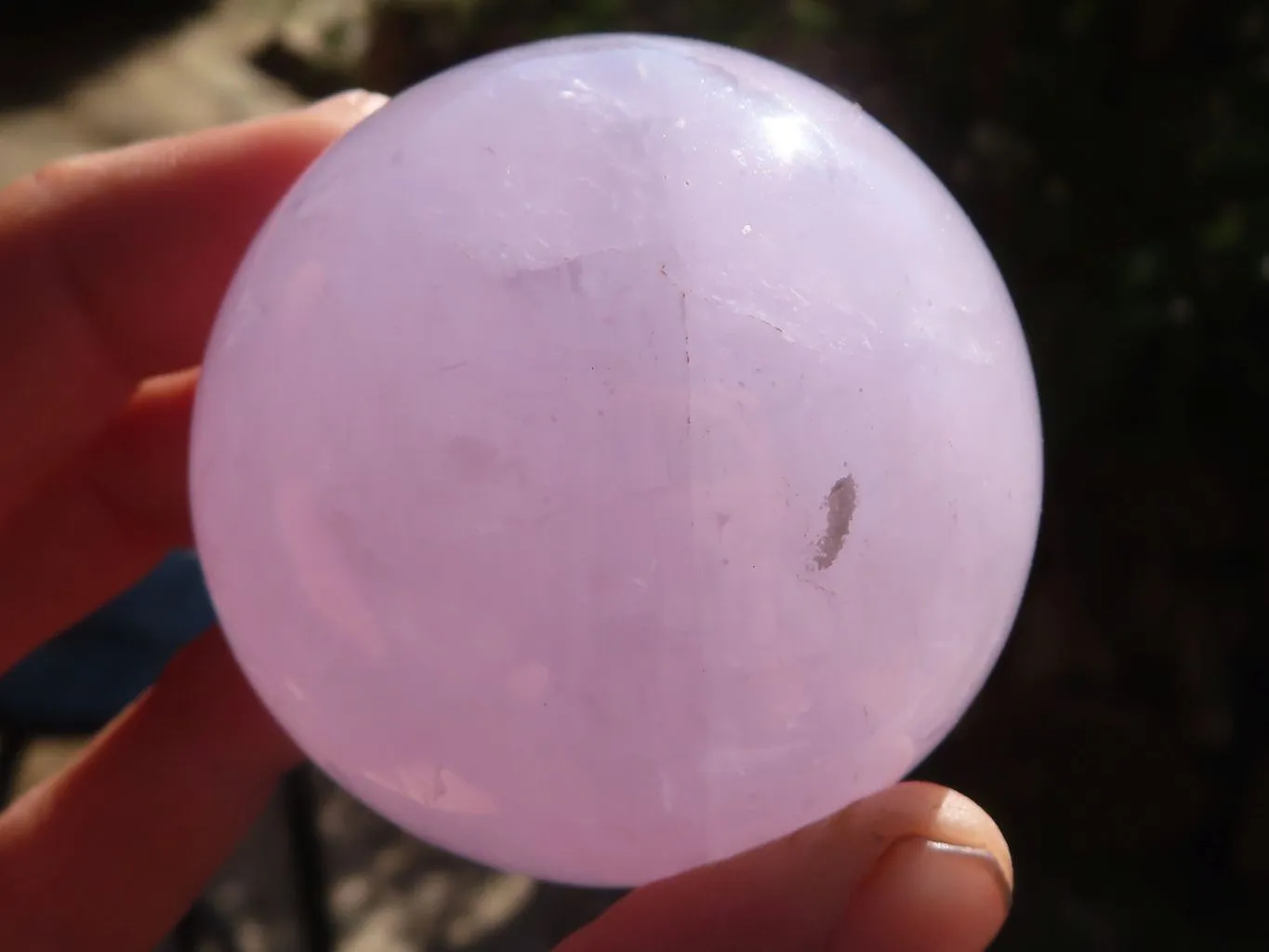 Polished Star Blue Rose Quartz Spheres x 3 From Ambatondrazaka, Madagascar