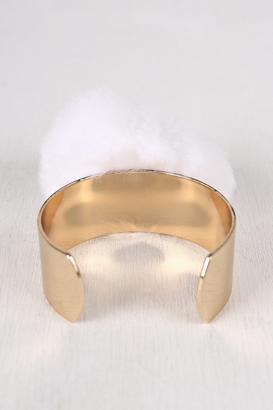 Pom Cuff Bracelet