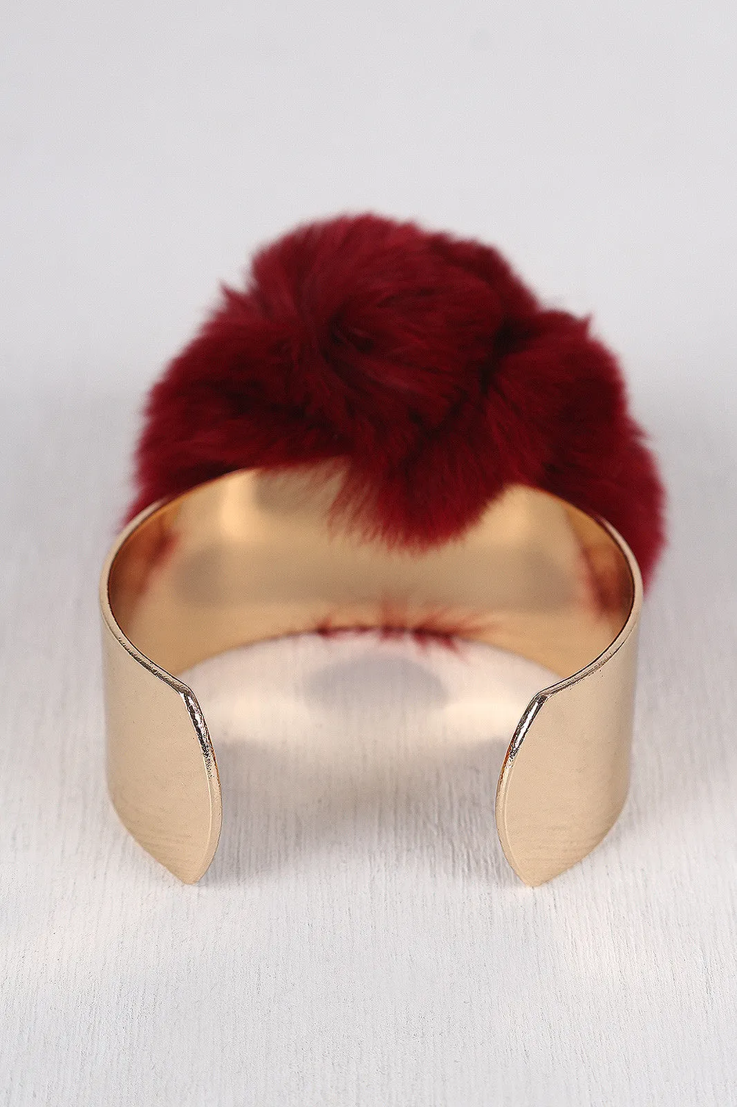 Pom Cuff Bracelet