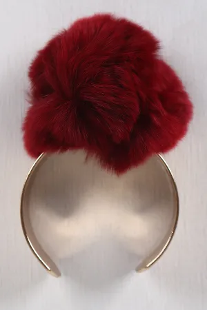 Pom Cuff Bracelet