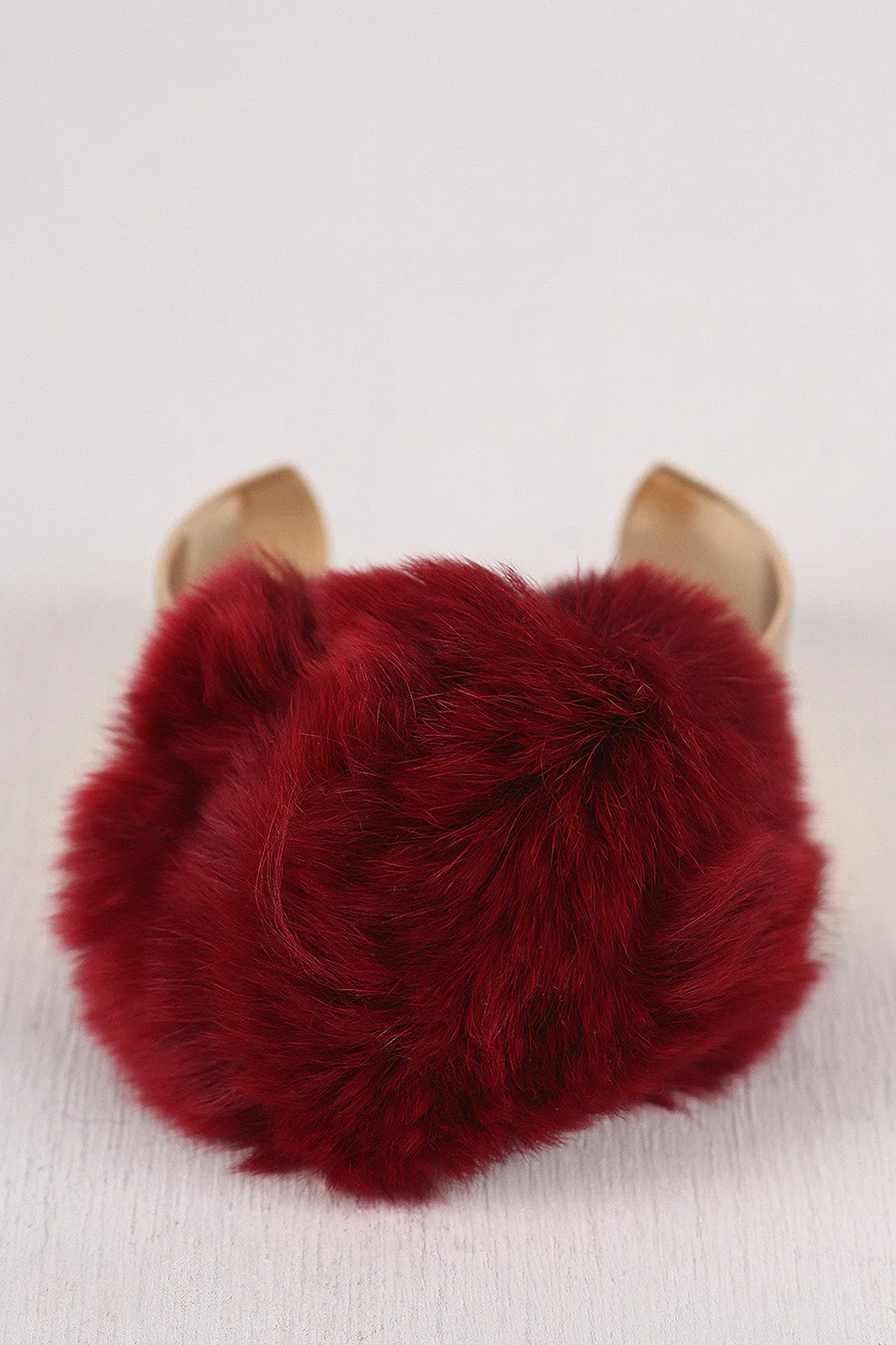 Pom Cuff Bracelet