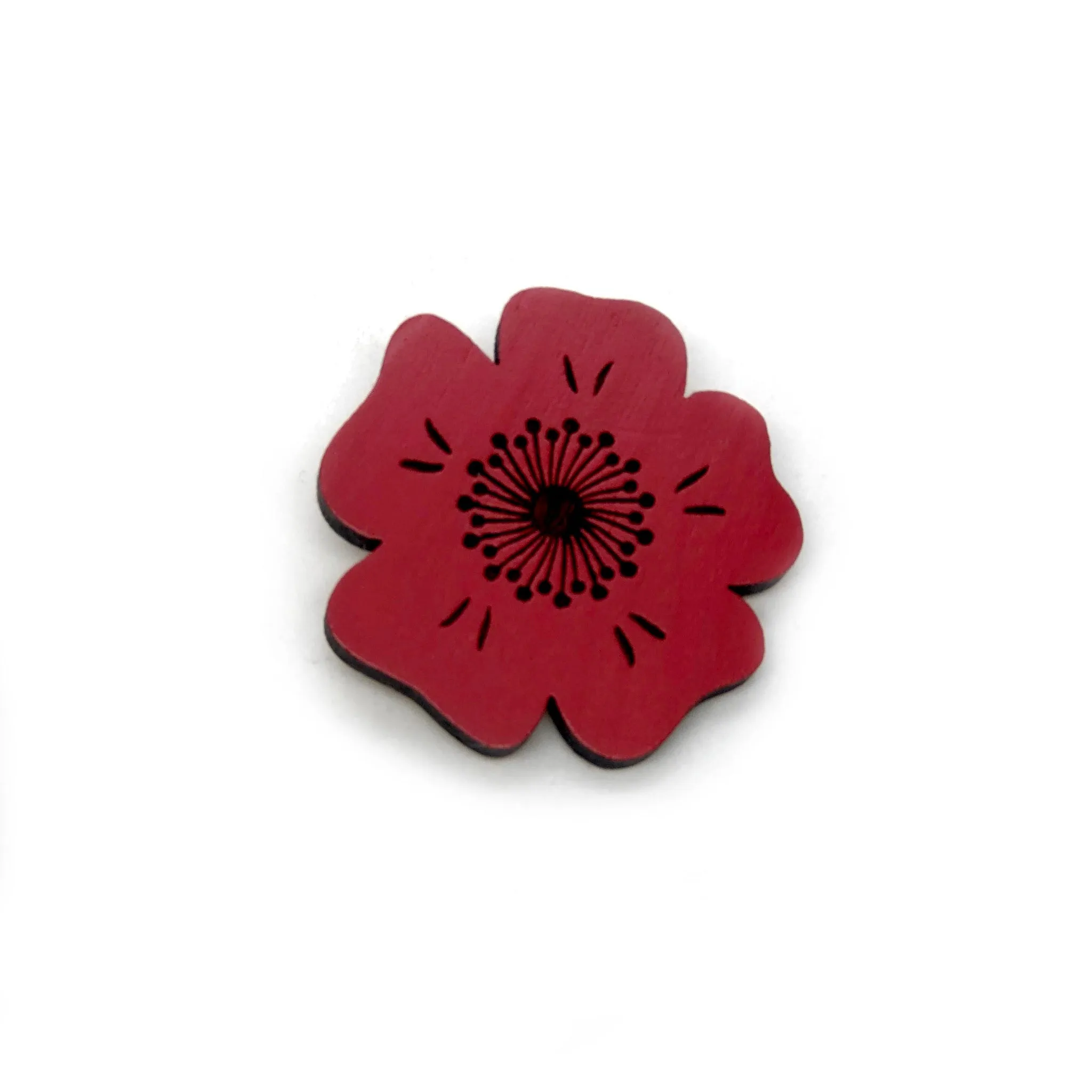 Poppy Brooch