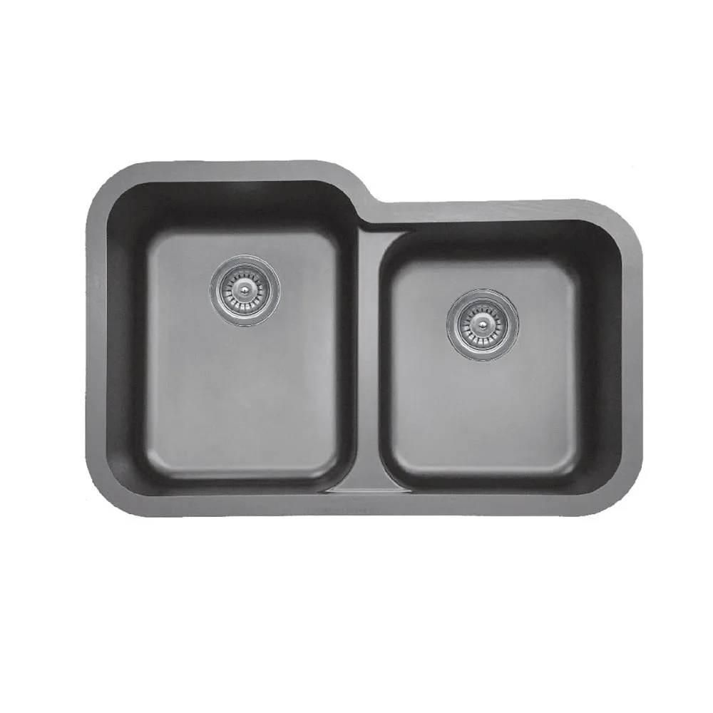 Quartz Q-360R | Karran Undermount Large / Small Bowl