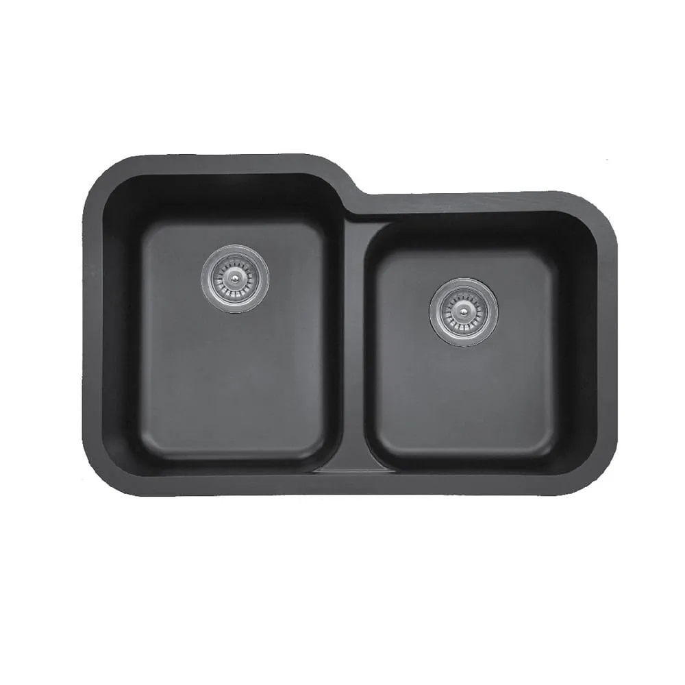 Quartz Q-360R | Karran Undermount Large / Small Bowl