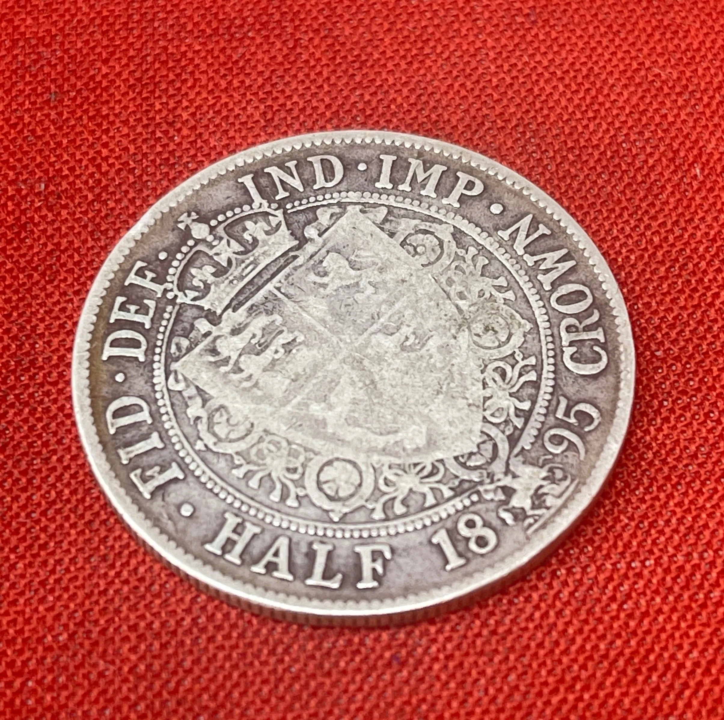 Queen Victoria 1895 Half Crown