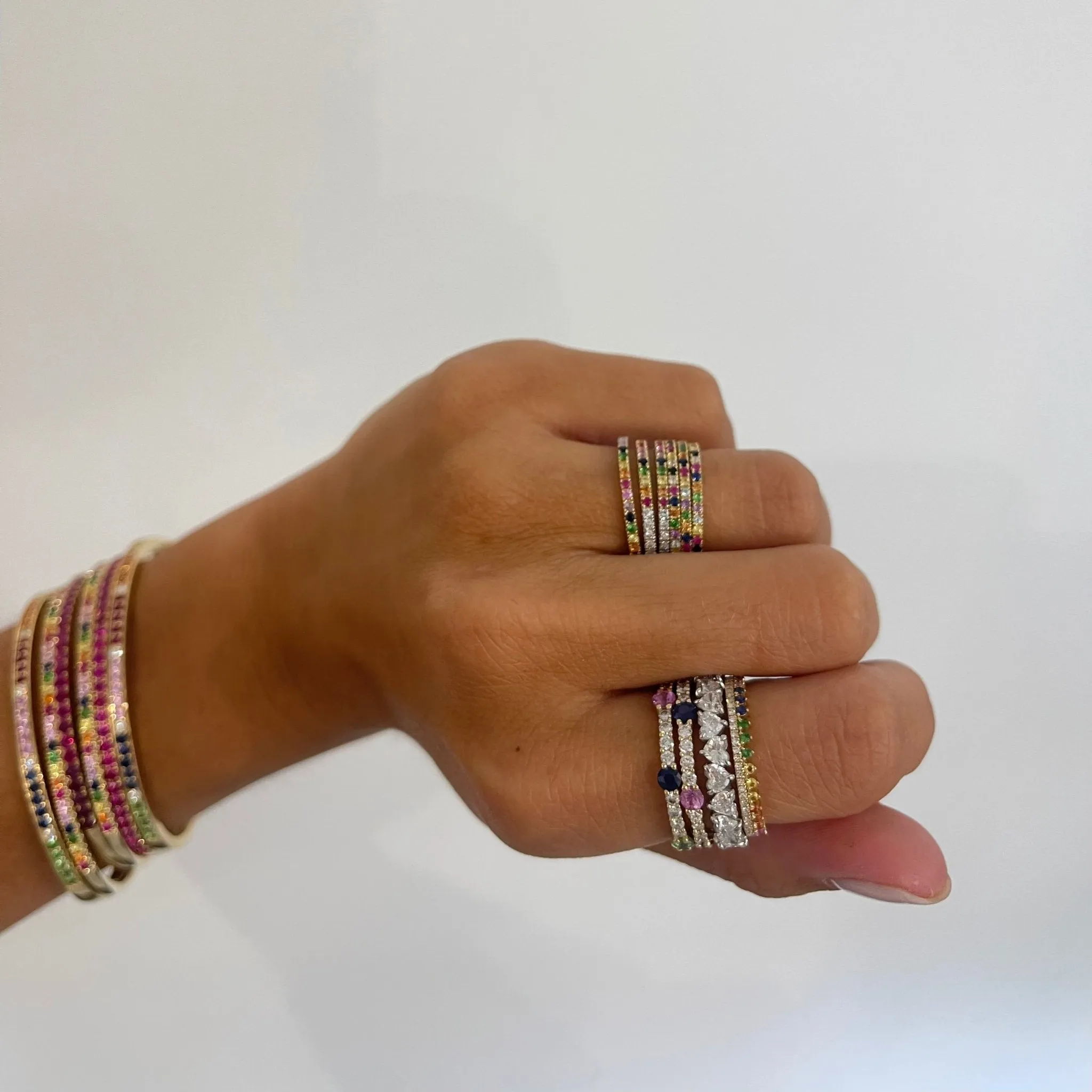 Rainbow Eternity Band