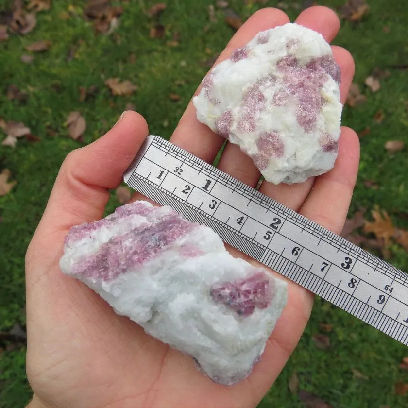 Raw Pink Tourmaline Rubellite Quartz