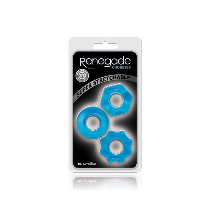 Renegade Chubbies Penis Rings 3 Pack