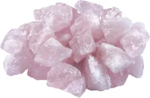 Rose Quartz, Rough-cut, 20-40 mm