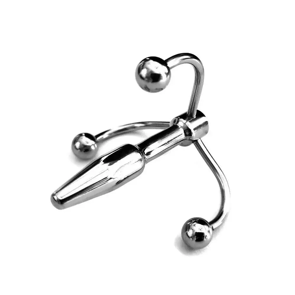 Rouge Garments Stainless Steel Silver Penis Plug