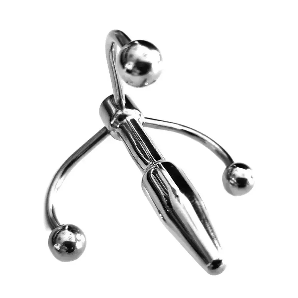 Rouge Garments Stainless Steel Silver Penis Plug