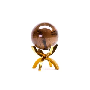 Smoky Quartz Sphere, AA Quality