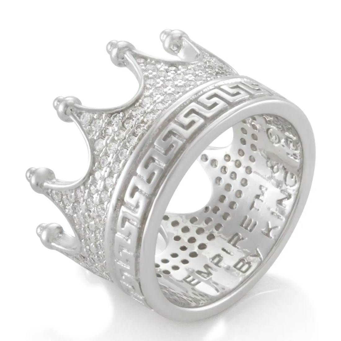 Sterling Silver Crown Ring