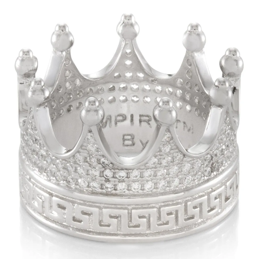 Sterling Silver Crown Ring