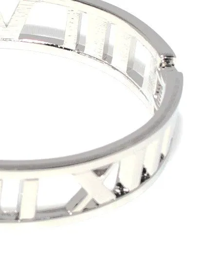 Timepiece Bangle Bracelet (2 Colors)