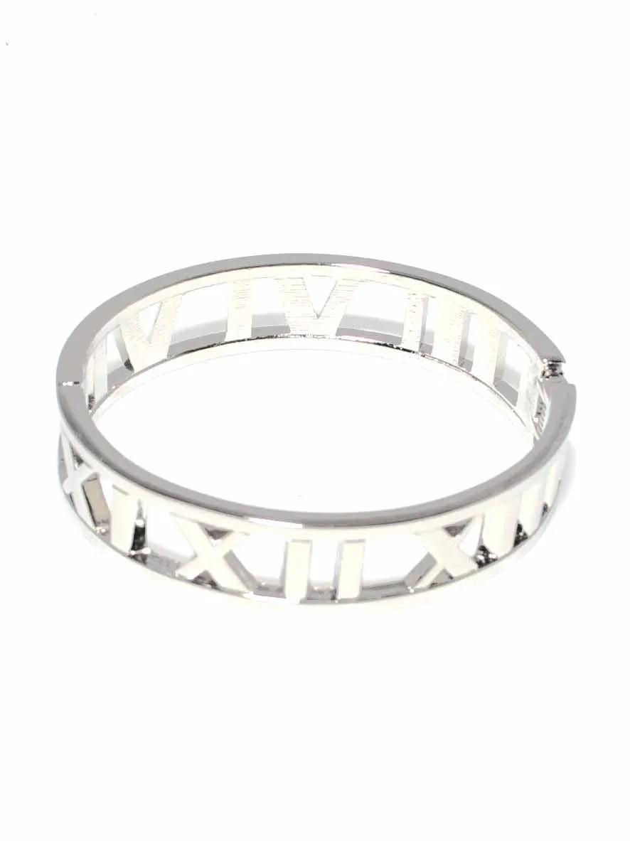 Timepiece Bangle Bracelet (2 Colors)