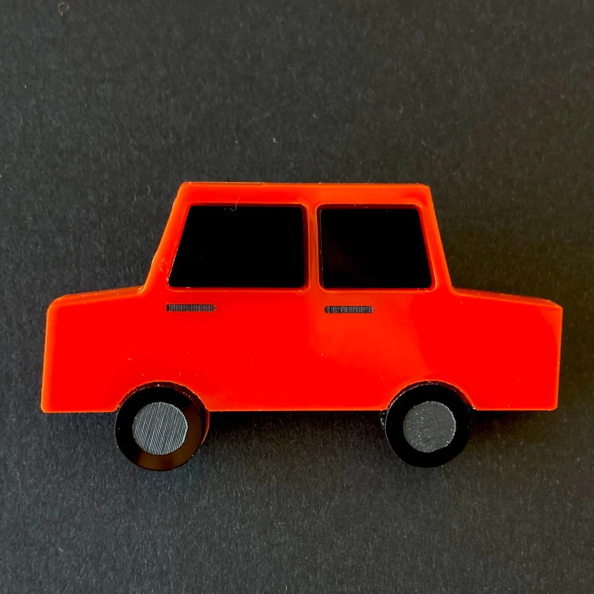 TOY CAR Acrylic brooch