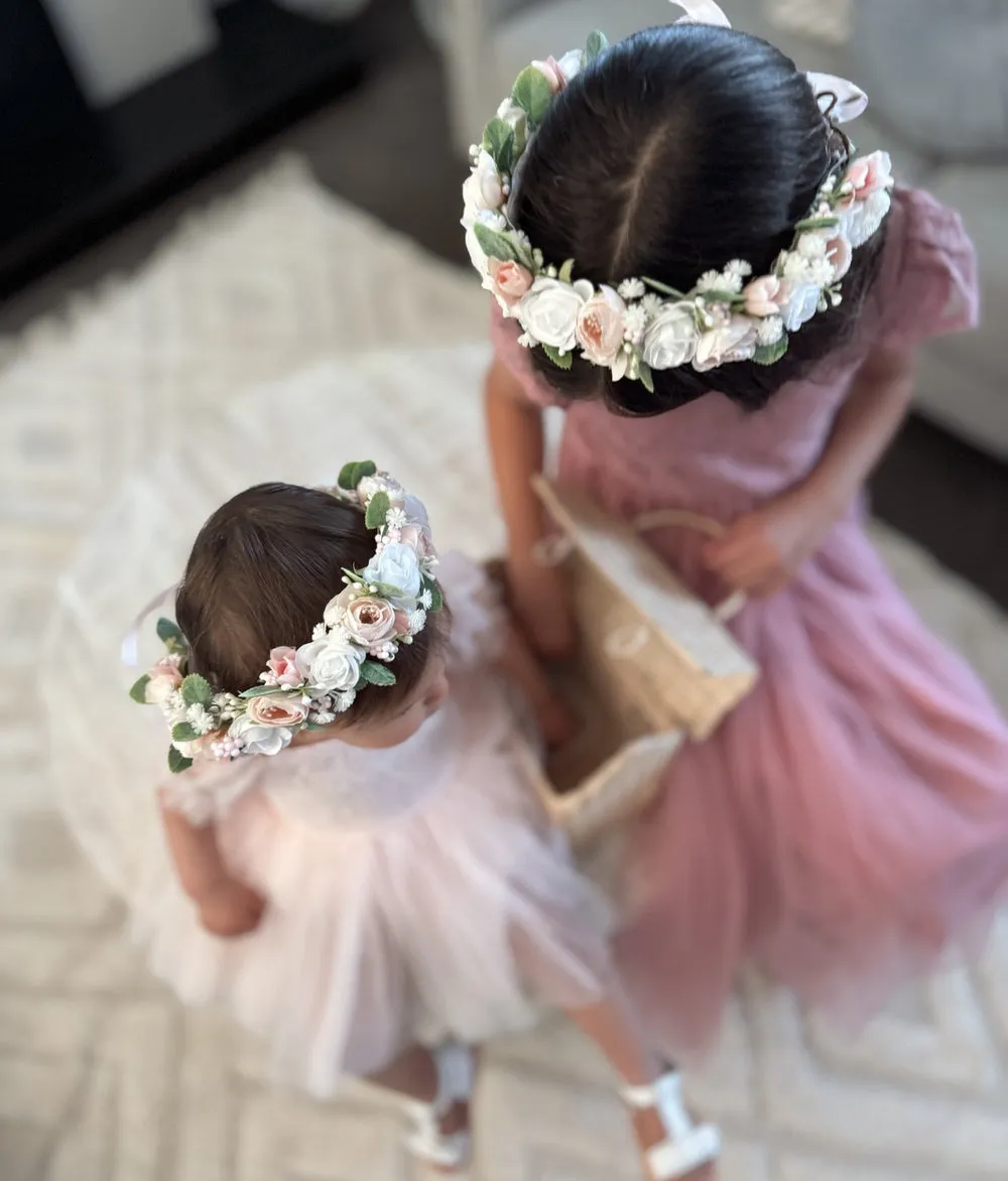 Willow Girls Flower Crown