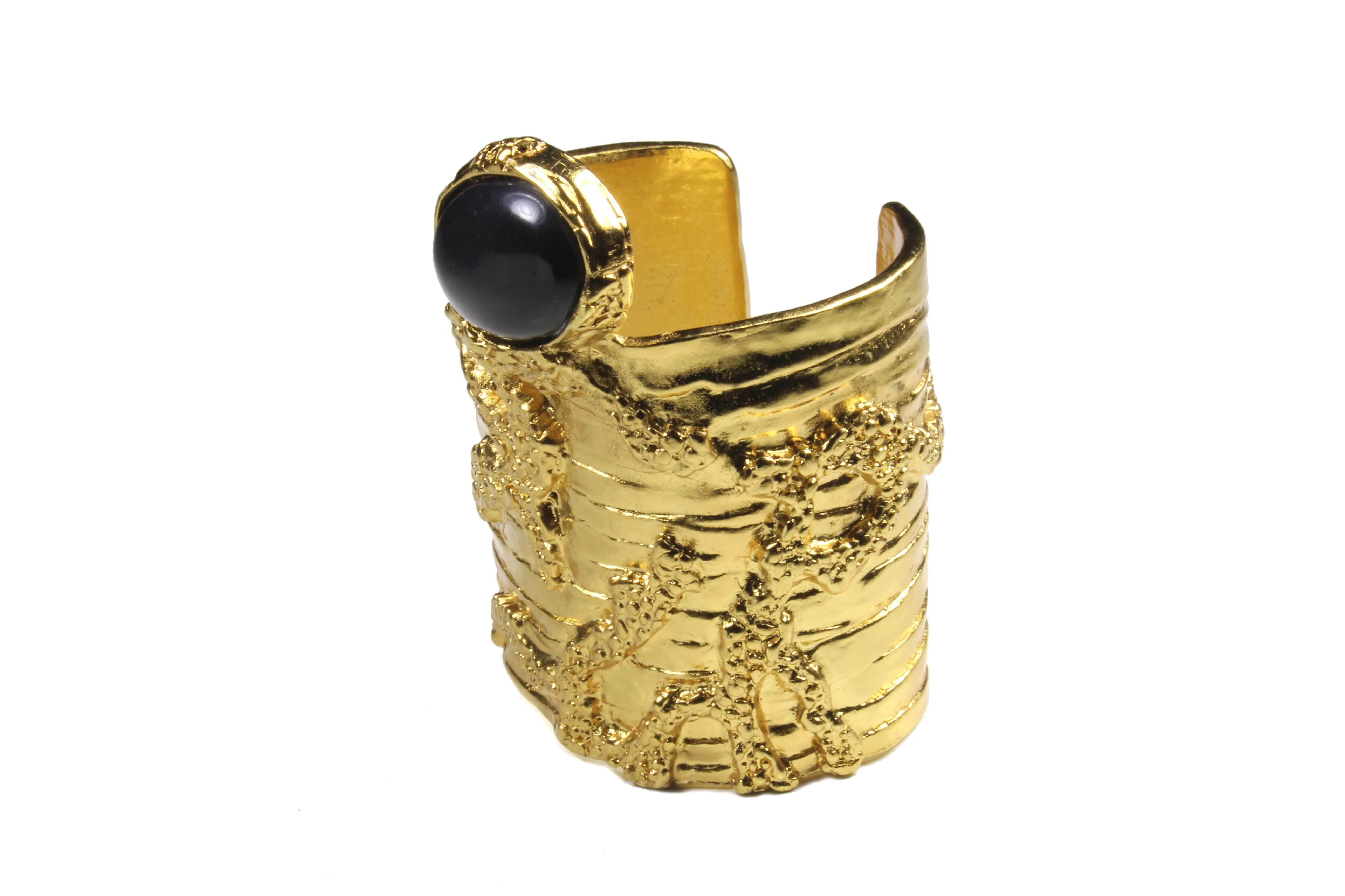 YVES SAINT LAURENT Rive Gauche Arty cuff bracelet